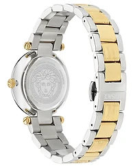Versace Women's Swiss Two-Tone Stainless Steel Bracelet Watch 35mm