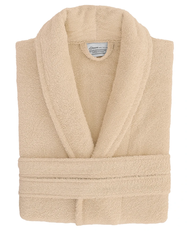 Linum Home Unisex 100% Turkish Cotton Terry Bath Robe