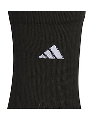 adidas Boys Youth Athletic Cushioned Crew Socks, Pack of 6