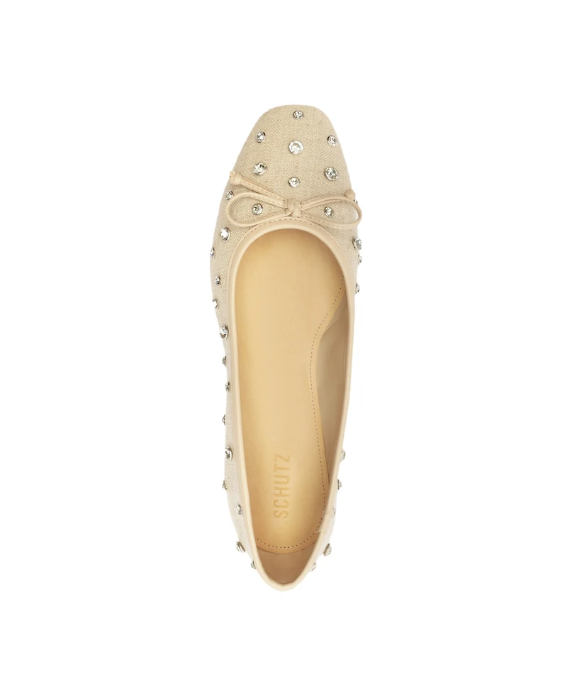 Schutz Women's Arissa Shine Ballet Flats