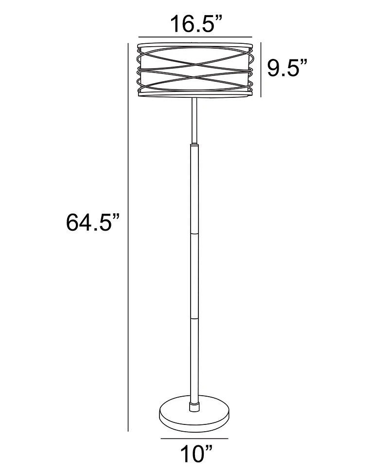 Lite Source Outdoor Cordless Lumiere Floor Lamp