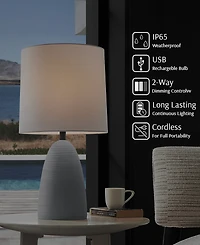 Lite Source Outdoor Cordless Monte Table Lamp