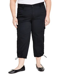 Style & Co Plus Cargo Capri Pants, Exclusively at Macy's