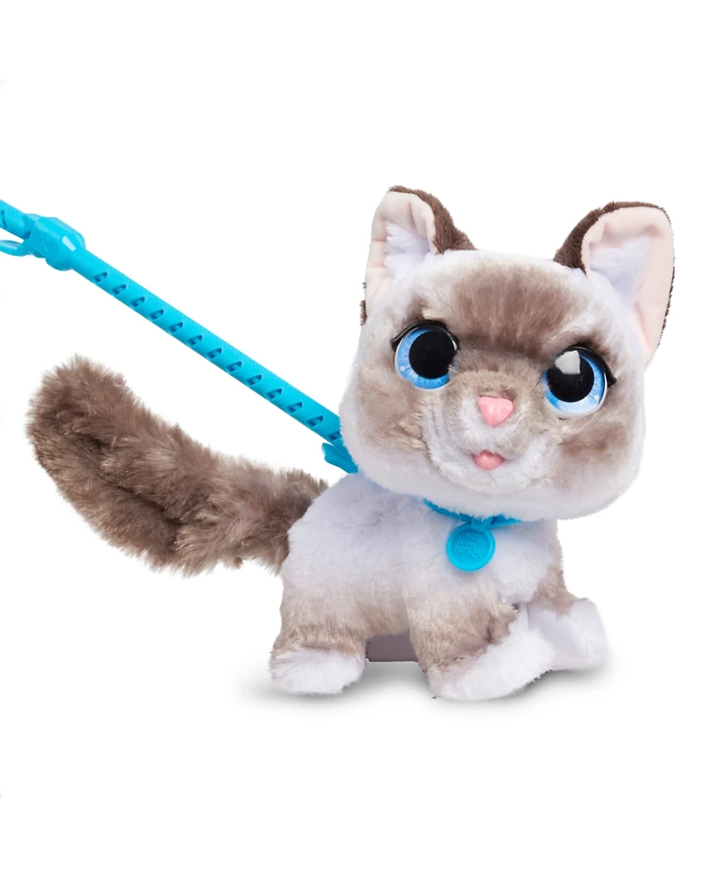 FurReal Friends Wag-a-Lots Kitty Interactive Toy, 8" Walking Plush Cat with Sounds