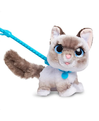 FurReal Friends Wag-a-Lots Kitty Interactive Toy, 8" Walking Plush Cat with Sounds
