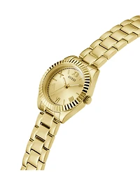 Guess Women's Analog Gold-Tone Stainless Steel Watch 30mm