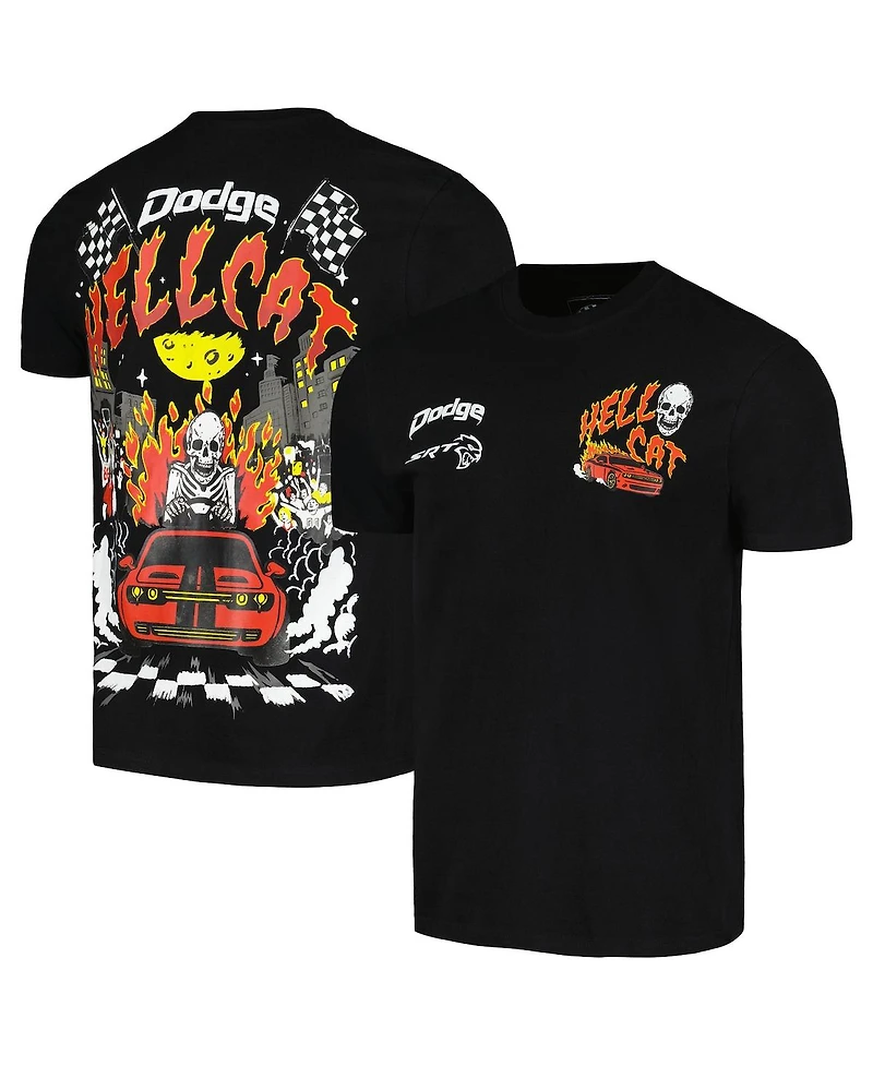 Men's and Women's Reason Black Dodge Hellcat T-shirt