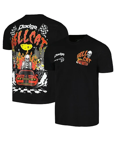 Men's and Women's Reason Black Dodge Hellcat T-shirt