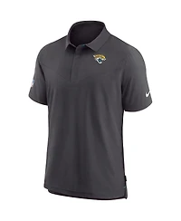 Men's Nike Black Jacksonville Jaguars Sideline Lockup Performance Polo