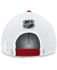 Men's Fanatics Blue New York Rangers Authentic Pro Rink Trucker Adjustable Hat