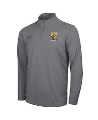 Men's Nike Charcoal Air Force Falcons Rivalry Intensity Quarter-Zip Pullover Top