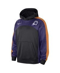 Men's Nike Black, Purple Phoenix Suns Authentic Starting Five Force Performance Pullover Hoodie