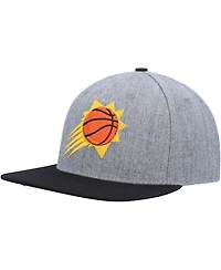Men's Pro Standard Gray, Black Phoenix Suns Classic Logo Two-Tone Snapback Hat