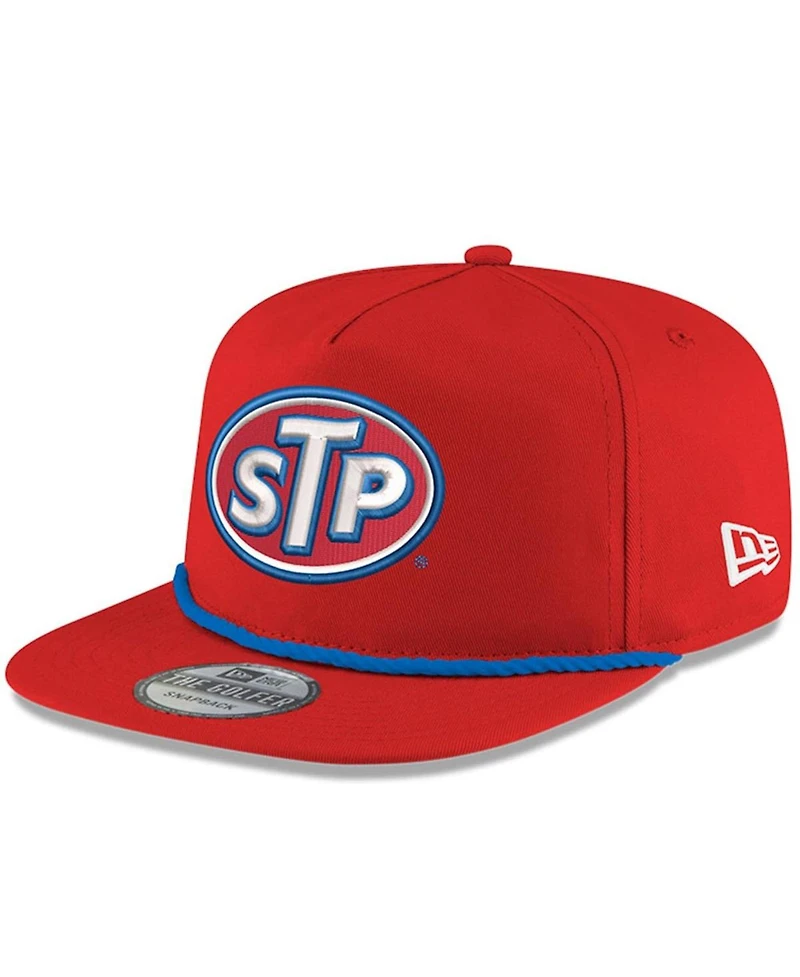 Men's New Era Scarlet Erik Jones Golfer Snapback Adjustable Hat