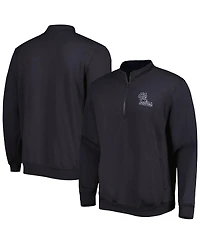 Men's Colosseum Ole Miss Rebels Tortugas Logo Quarter-Zip Jacket