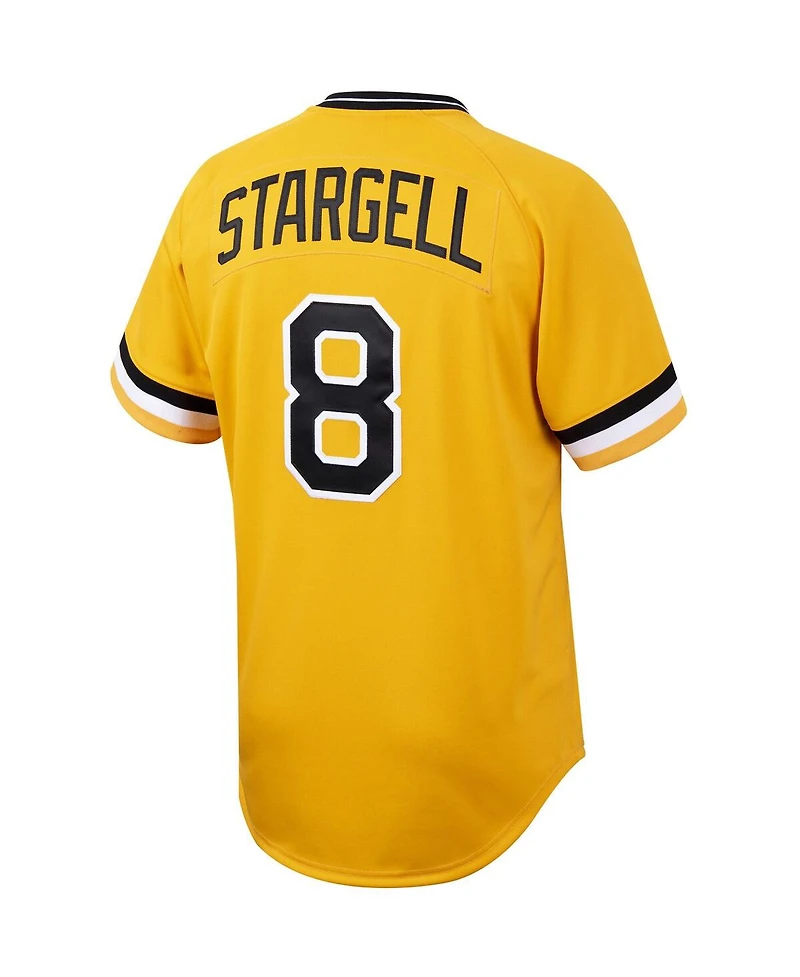 Willie Stargell Pittsburgh Pirates Mitchell & Ness Cooperstown Collection Authentic Jersey - Gold