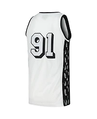 Men's White Death Row Records Basketball Jersey