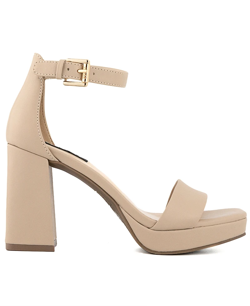 Jones New York Women's Toren Block Heel Platform Sandals