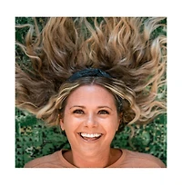 Women s Soft Marble Headband - Black