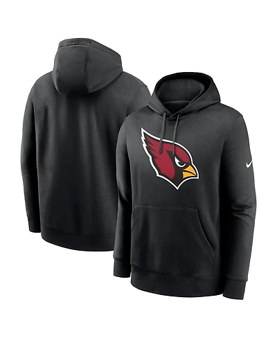 Men's Nike Black Arizona Cardinals Rewind Club Pullover Hoodie