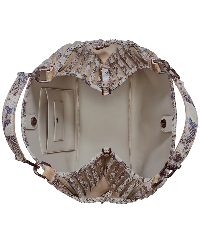 Donna Karan New York Bellerose Python Hobo