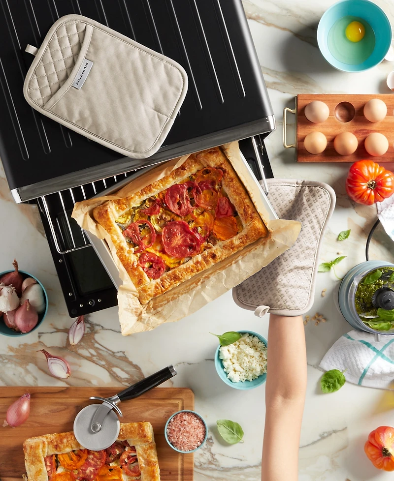 KitchenAid Asteroid Pot Holder 2-Pack Set, 7" x 10"