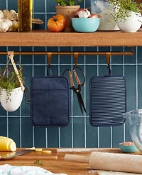 KitchenAid Ribbed Soft Silicone Pot Holder 2-Pack Set, 7" x 9"