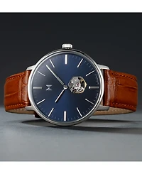 Mvmt Men's Legacy Slim Automatic Tan Leather Watch 42mm