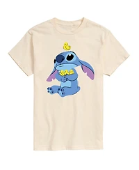 Airwaves Men's Lilo and Stitch Short Sleeve T-shirts