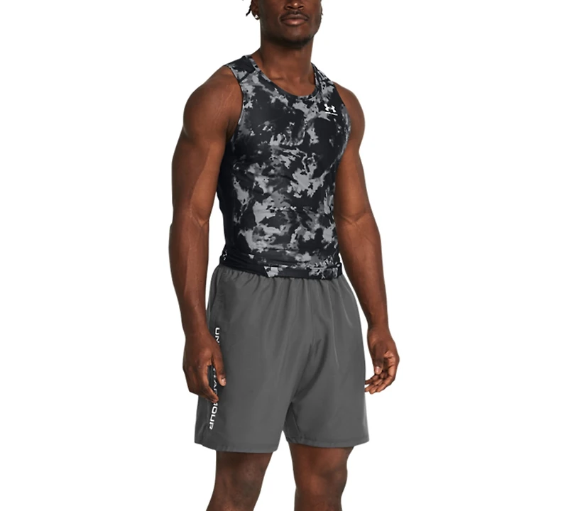 Under Armour Men's Moisture-Wicking Logo-Print 8-1/4" Tech Shorts
