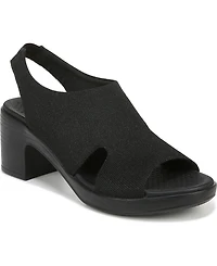 LifeStride Women's Eden Washable Block Heel Strappy Slingback Sandals