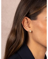 by Adina Eden Pave Ball Stud Earring