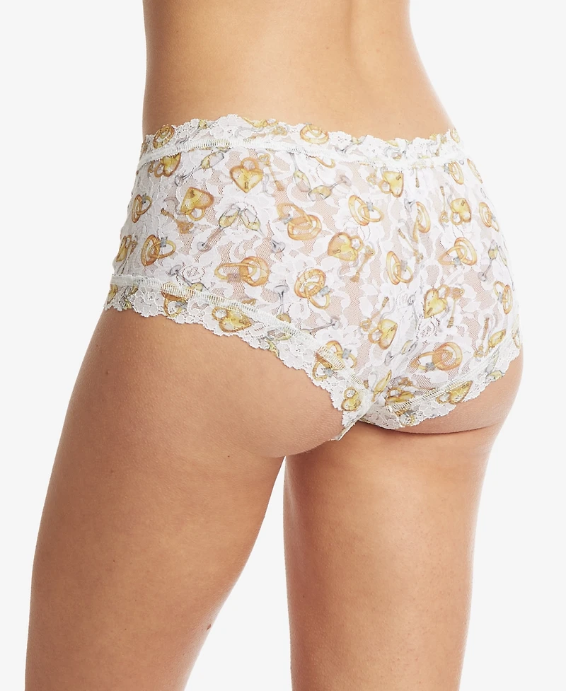 Hanky Panky Printed Signature Lace Boyshort, PR4812
