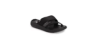 Muk Luks Women's Sassy Cross-Over Slide Sandal