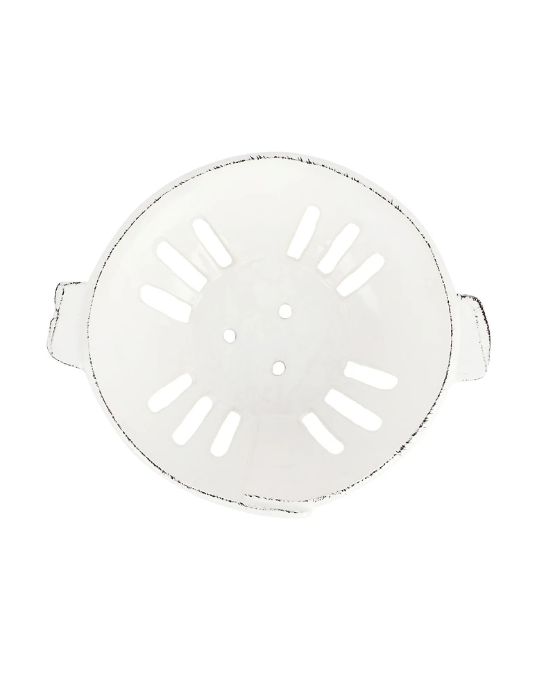 Vietri Lastra White Colander