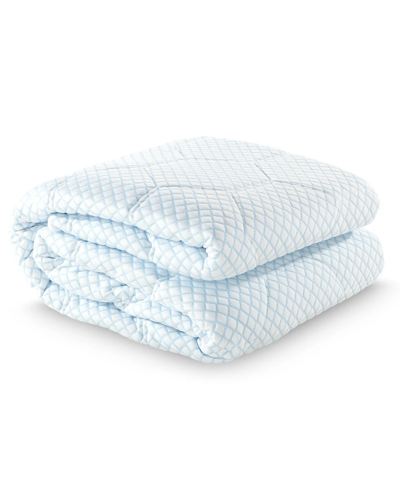 Vibe Cooling Quilted Memory Foam Mattress Pad