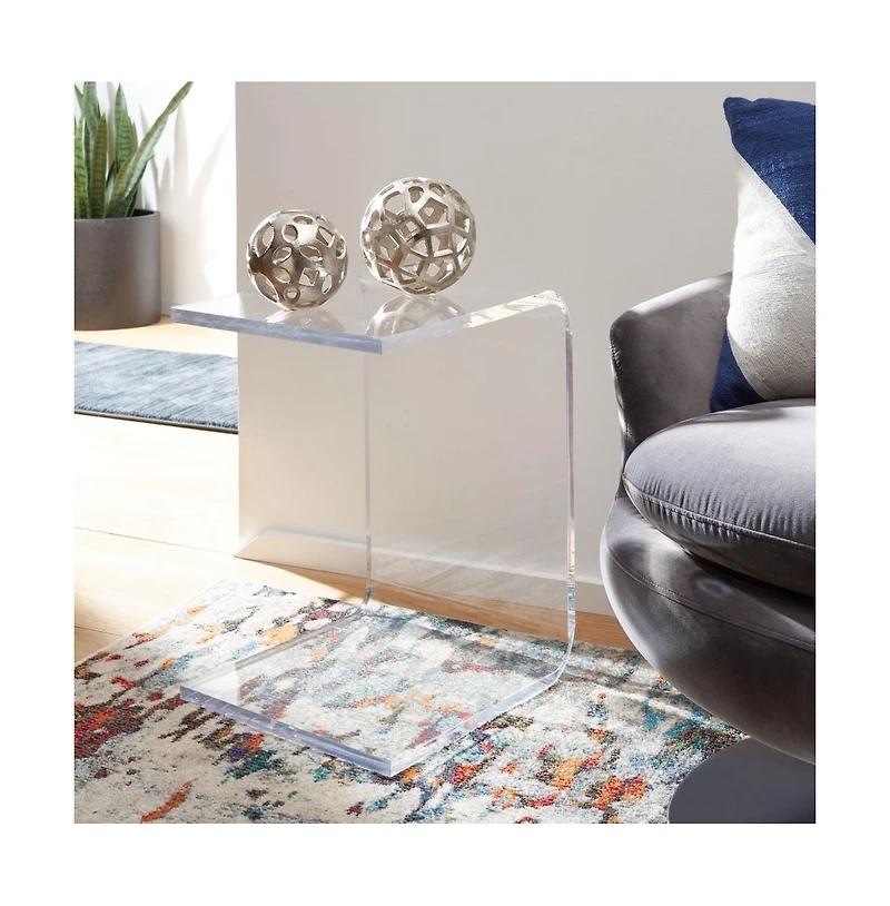 Upton Acrylic Side Table