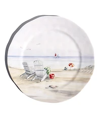 Abode Homewares By the Shore Dinner Plates, Set of 6