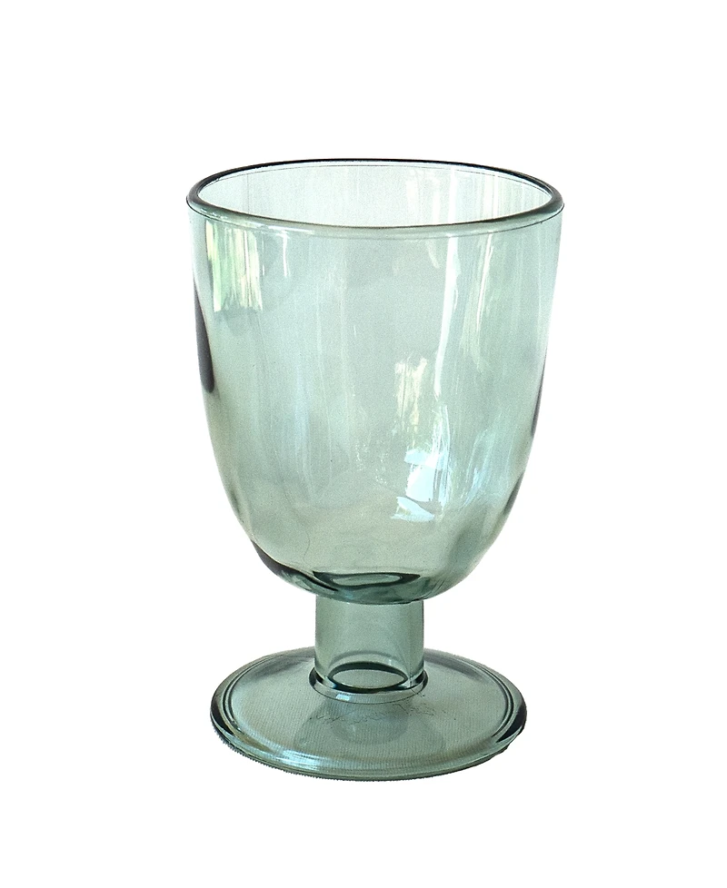 Abode Homewares Rustic Goblets Glasses, Set of 6