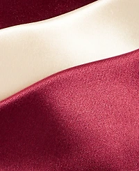 Tayion Collection Men's Crimson & Cream Solid Tie