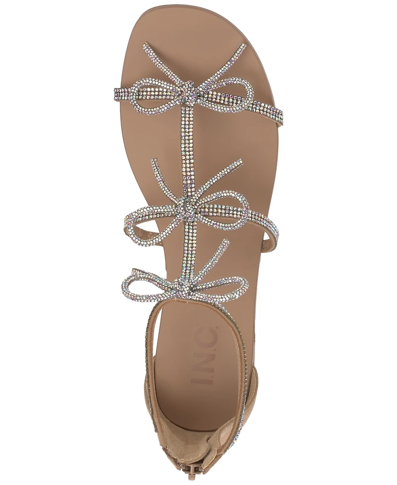 I.n.c. International Concepts Women's Gertrudis Bow Flat Sandals, Created for Macy's