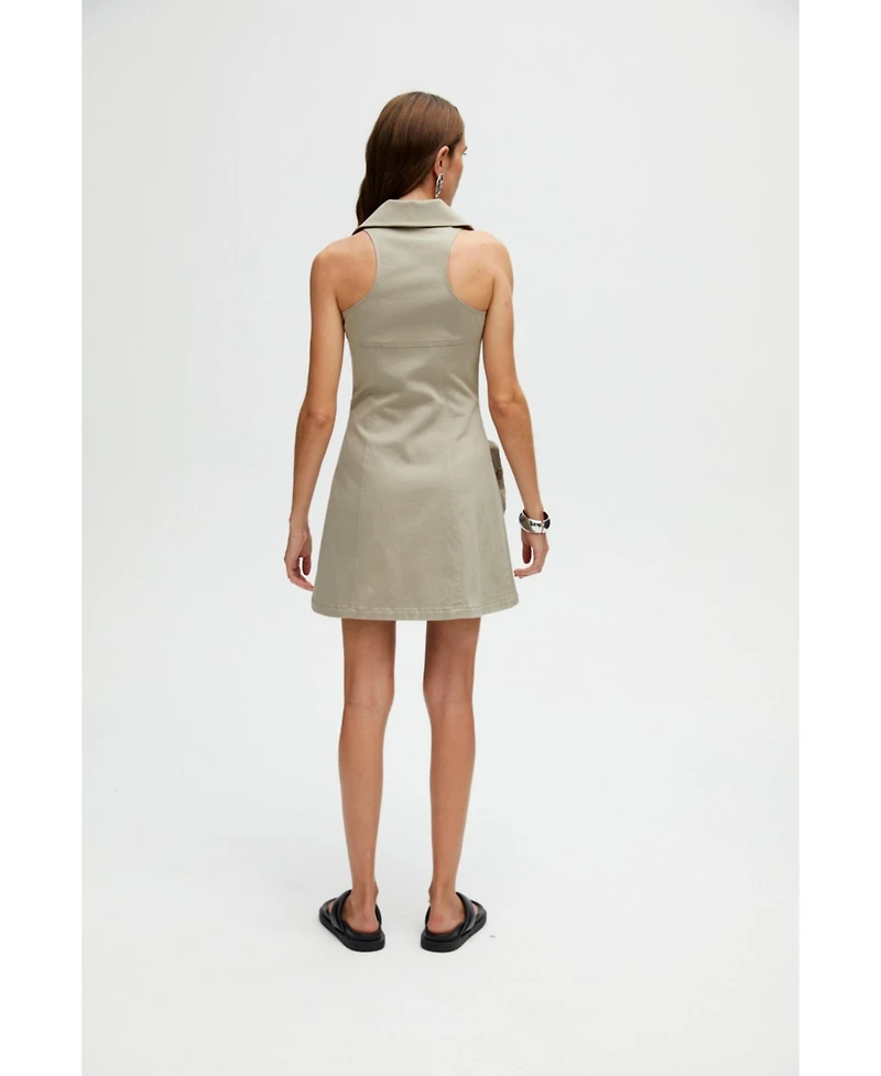 Nocturne Women's Mini Dress with Pockets
