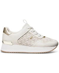 Michael Michael Kors Women's Raina Lace-Up Trainer Running Sneakers