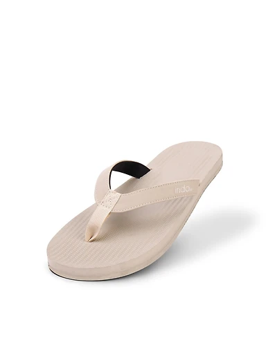 Indosole Women's Flip Flops Sneaker Sole