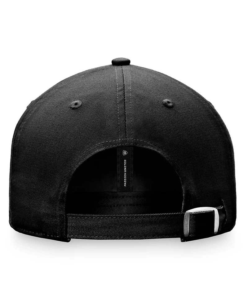 Men's Top of the World Black Wake Forest Demon Deacons Slice Adjustable Hat