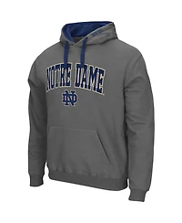 Men's Colosseum Notre Dame Fighting Irish Big and Tall Arch Logo 2.0 Pullover Hoodie