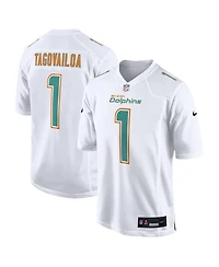 Men's Nike Tua Tagovailoa White Miami Dolphins Fashion Game Jersey
