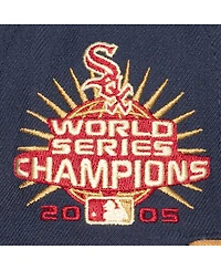 Men's Mitchell & Ness Navy Chicago White Sox Work It Snapback Hat