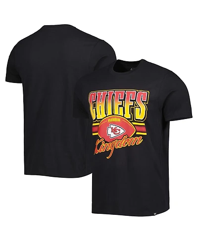 Men's '47 Brand Black Kansas City Chiefs Regional Super Rival T-shirt