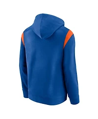 Men's Fanatics Royal Florida Gators Gym Rat Pullover Hoodie